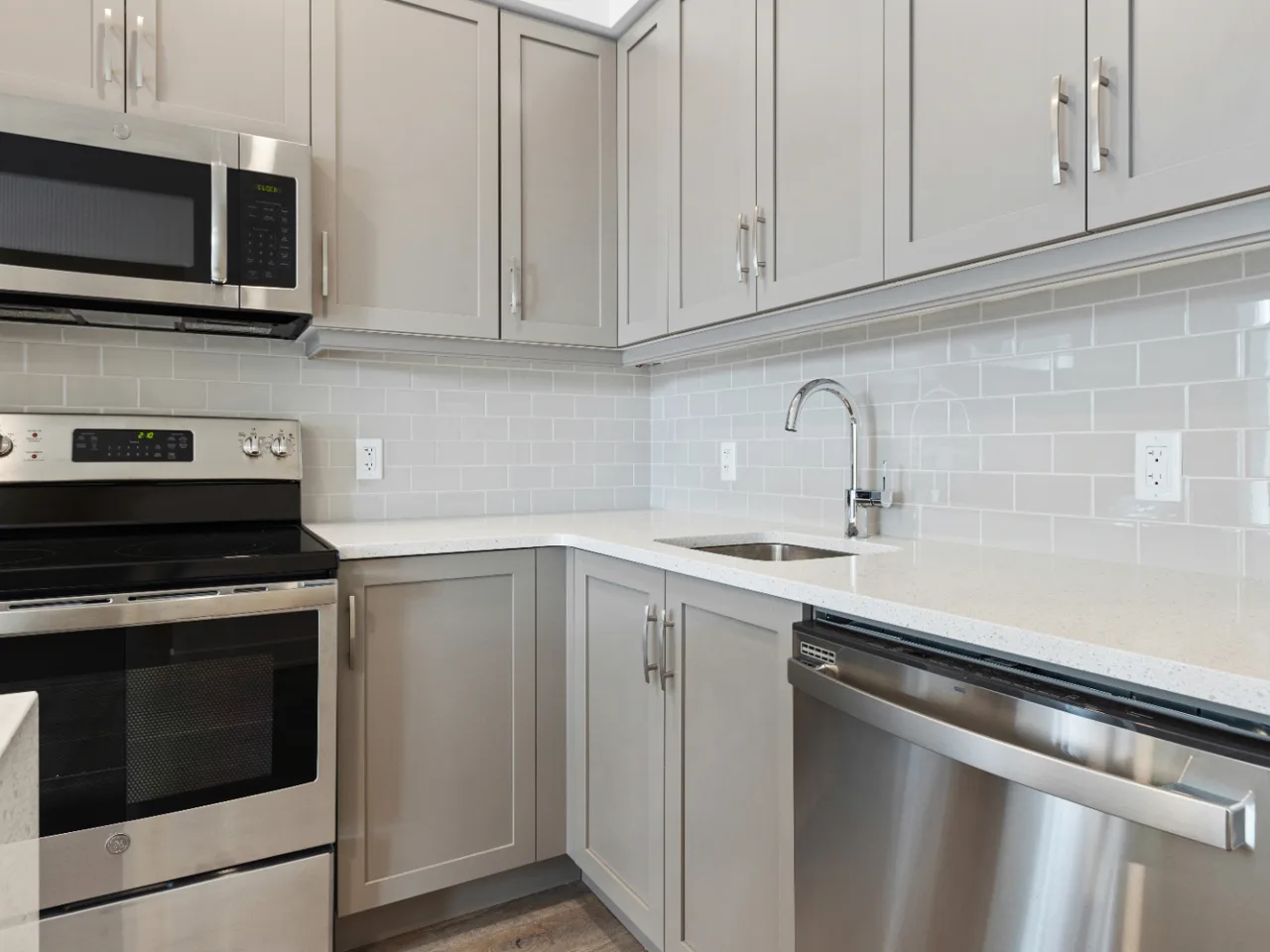 Spotless, deeply cleaned modern kitchen by Eudemonia in Richardson, TX